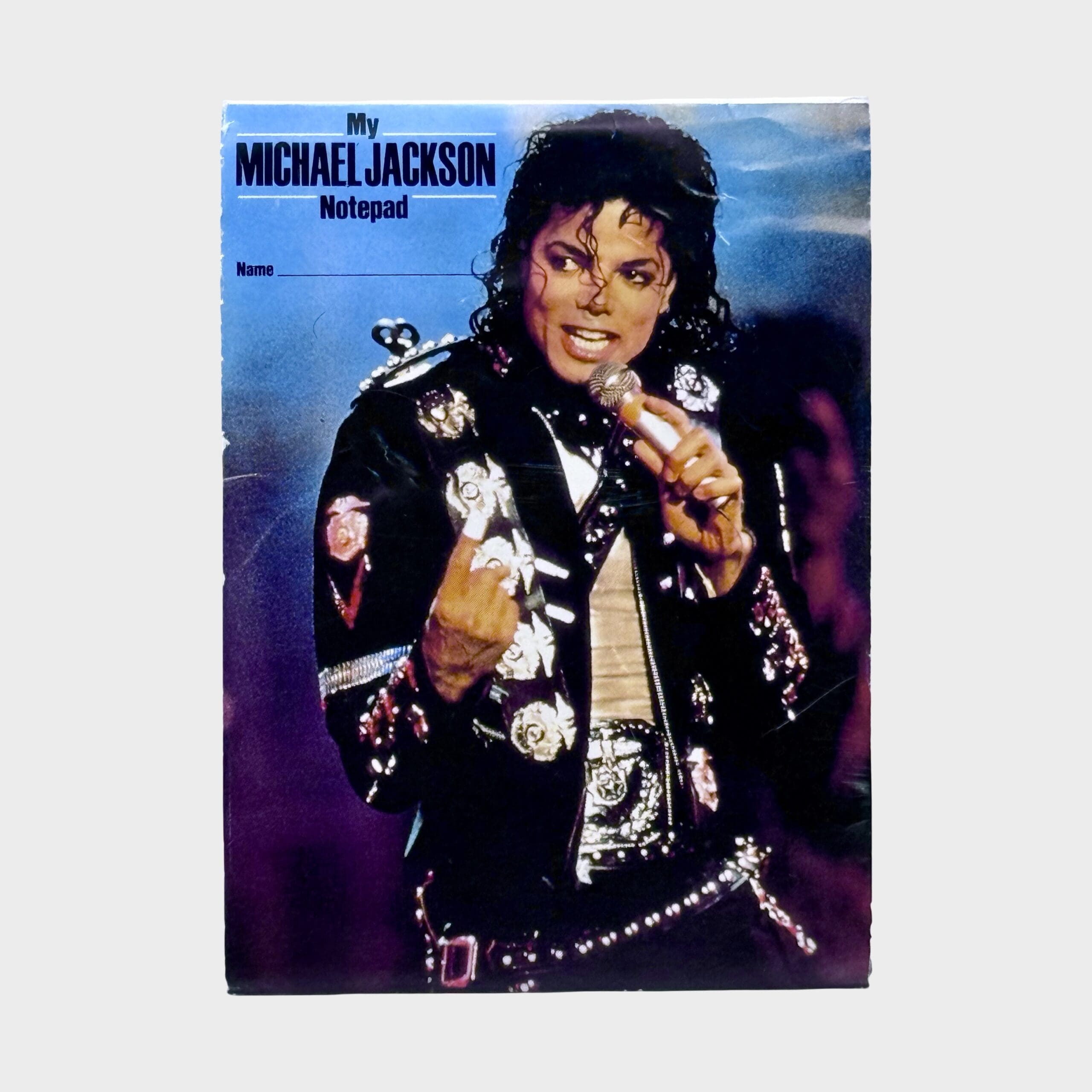 Michael Jackson BAD Notepad – Michael Jackson Market