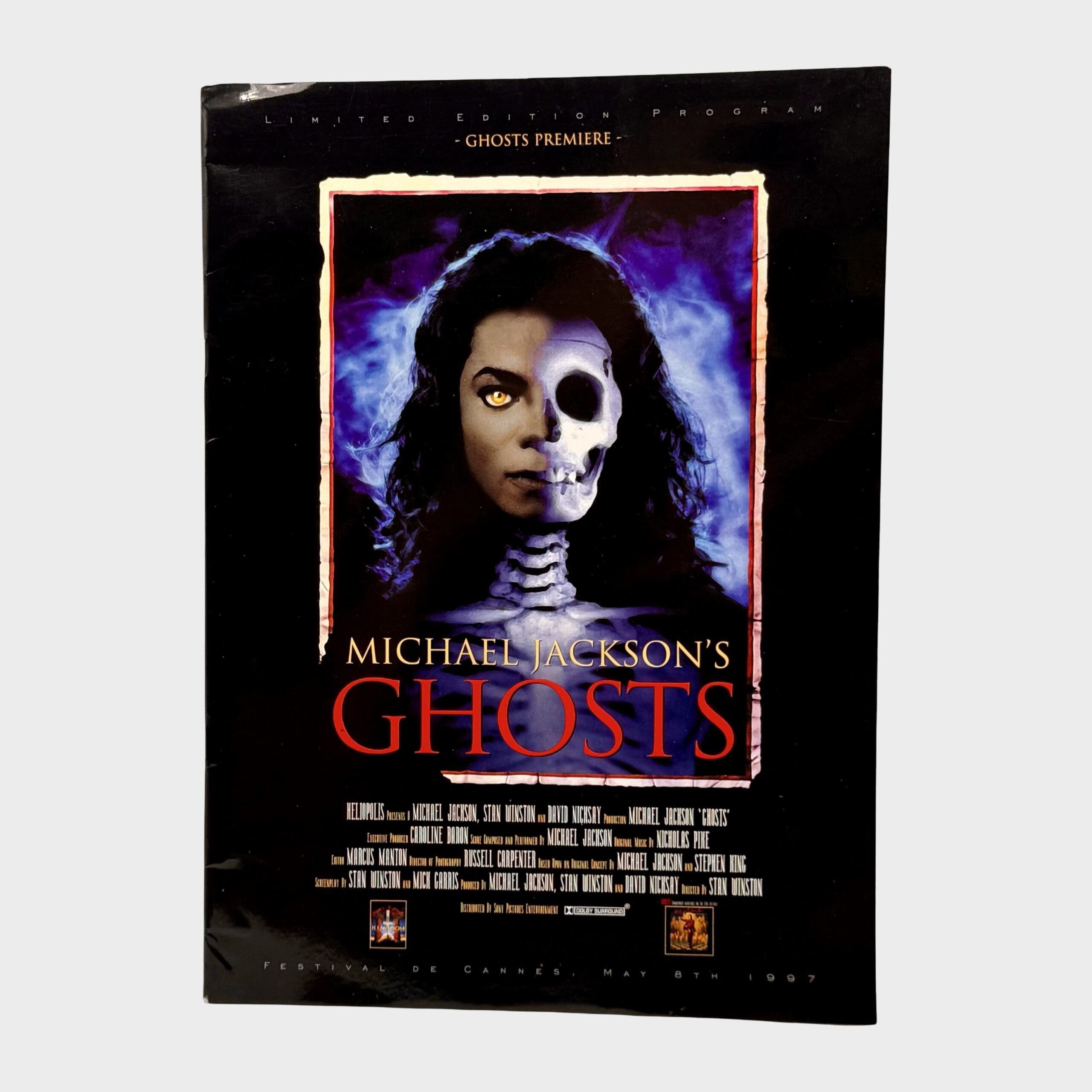 Michael Jackson Ghosts Large Program – Michael Jackson Market