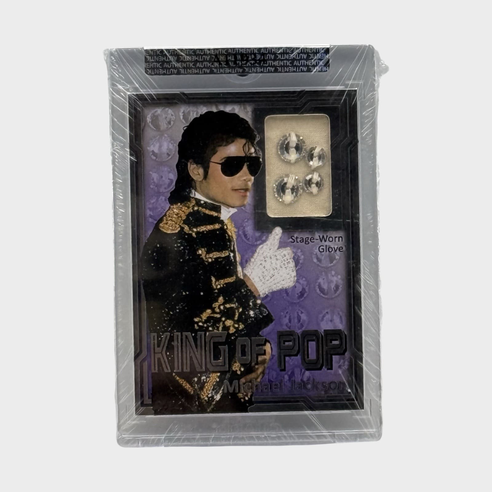 MJ Limited Edition Swarovski Glove Swatch Silver Trading – Michael