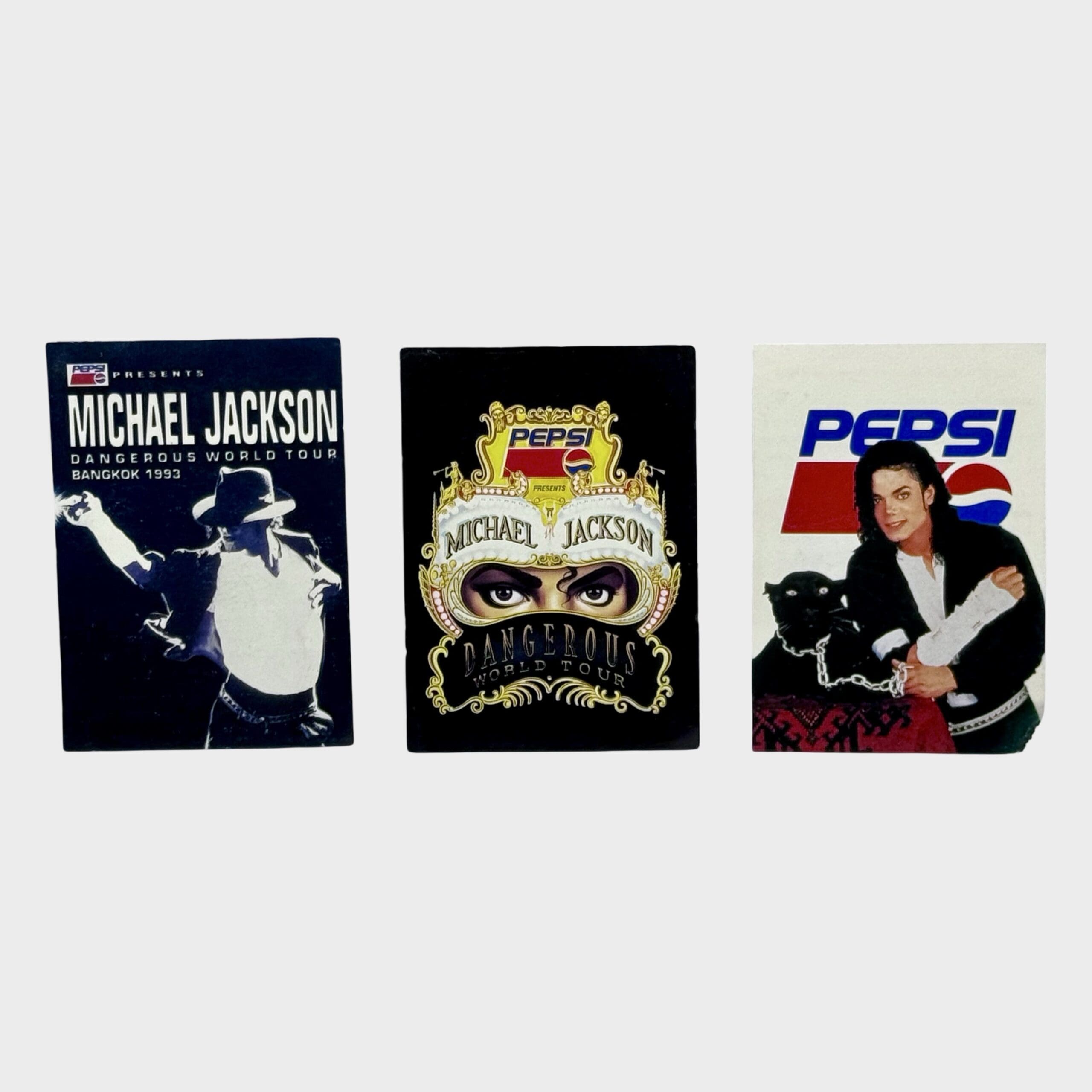 Michael Jackson Dangerous Thailand Promo Contest Cards – Michael