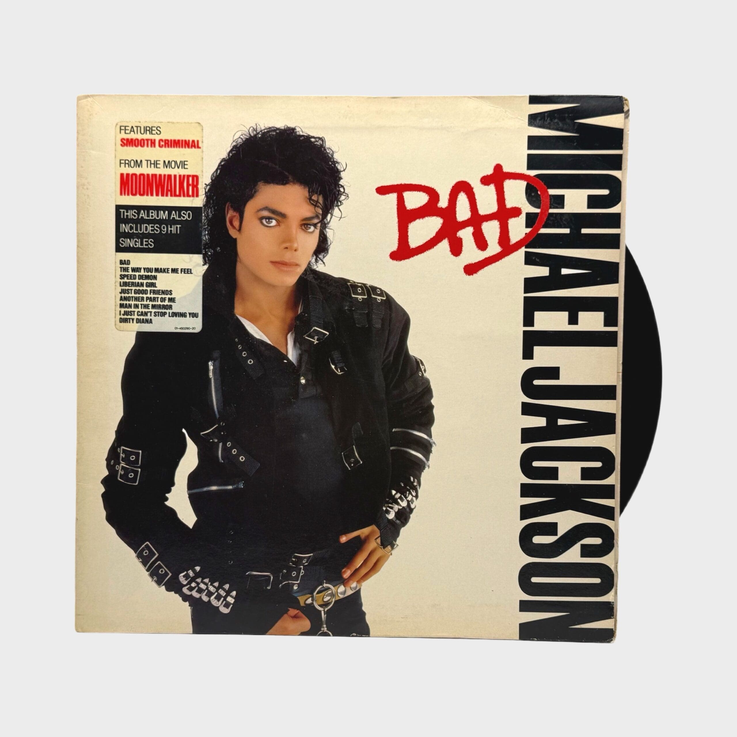 Michael Jackson 'BAD' LP Record (UK) – Michael Jackson Market