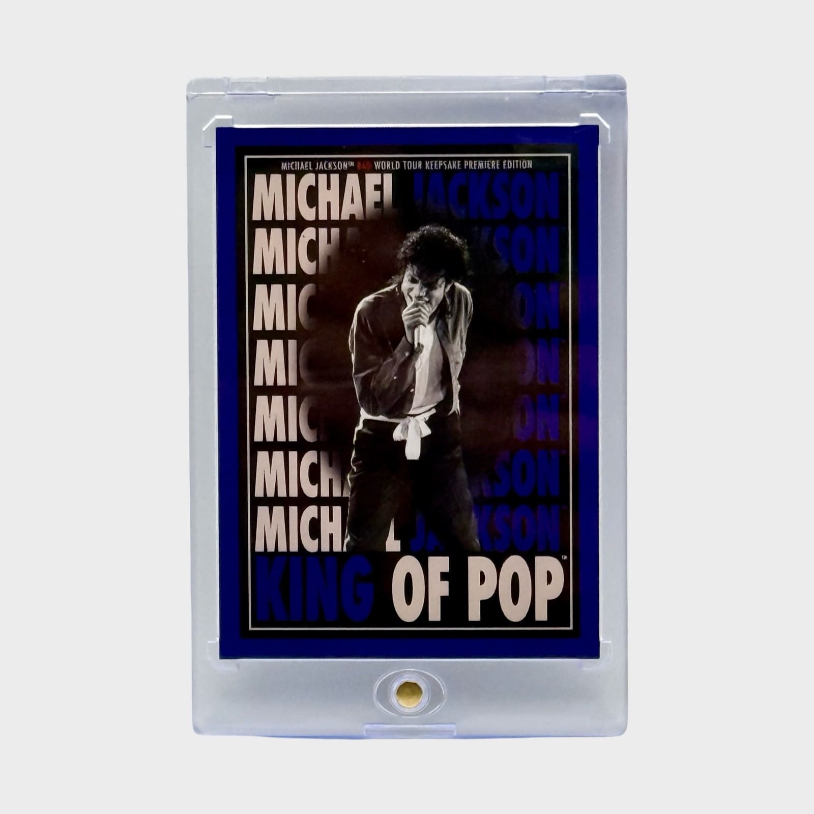 Michael Jackson BAD Tour Keepsake Trading Card #179 | Poster