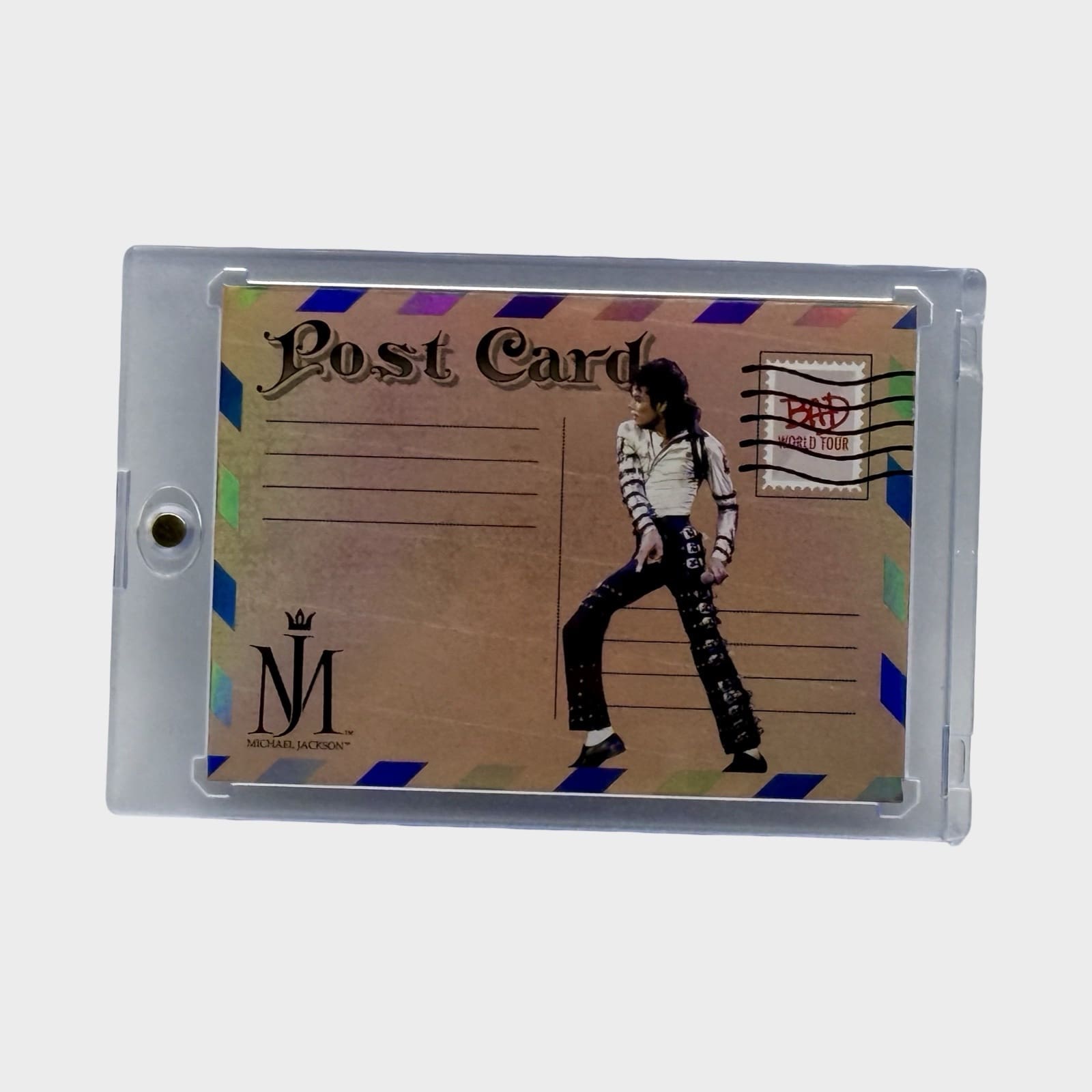 Michael Jackson BAD Tour Keepsake Trading Card # 174 Platinum
