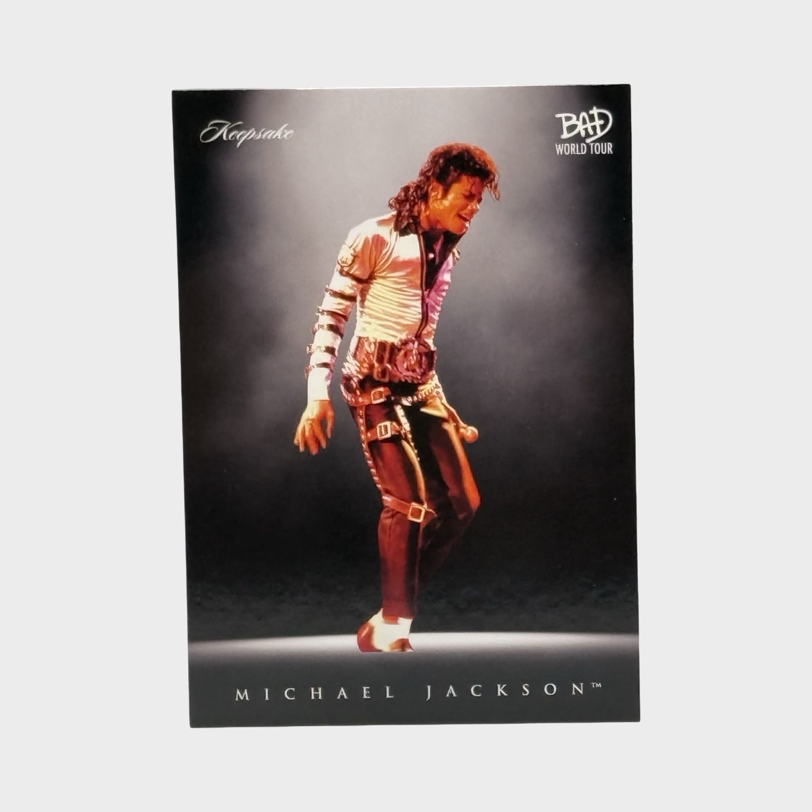 Michael Jackson BAD Tour Keepsake Trading Card #38 | Spotlight
