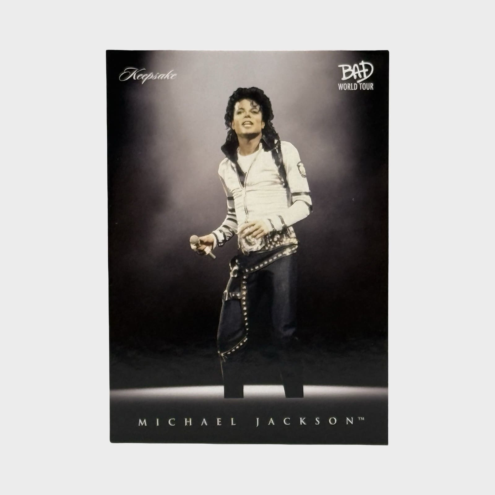 Michael Jackson BAD Tour Keepsake Trading Card #39 | Spotlight