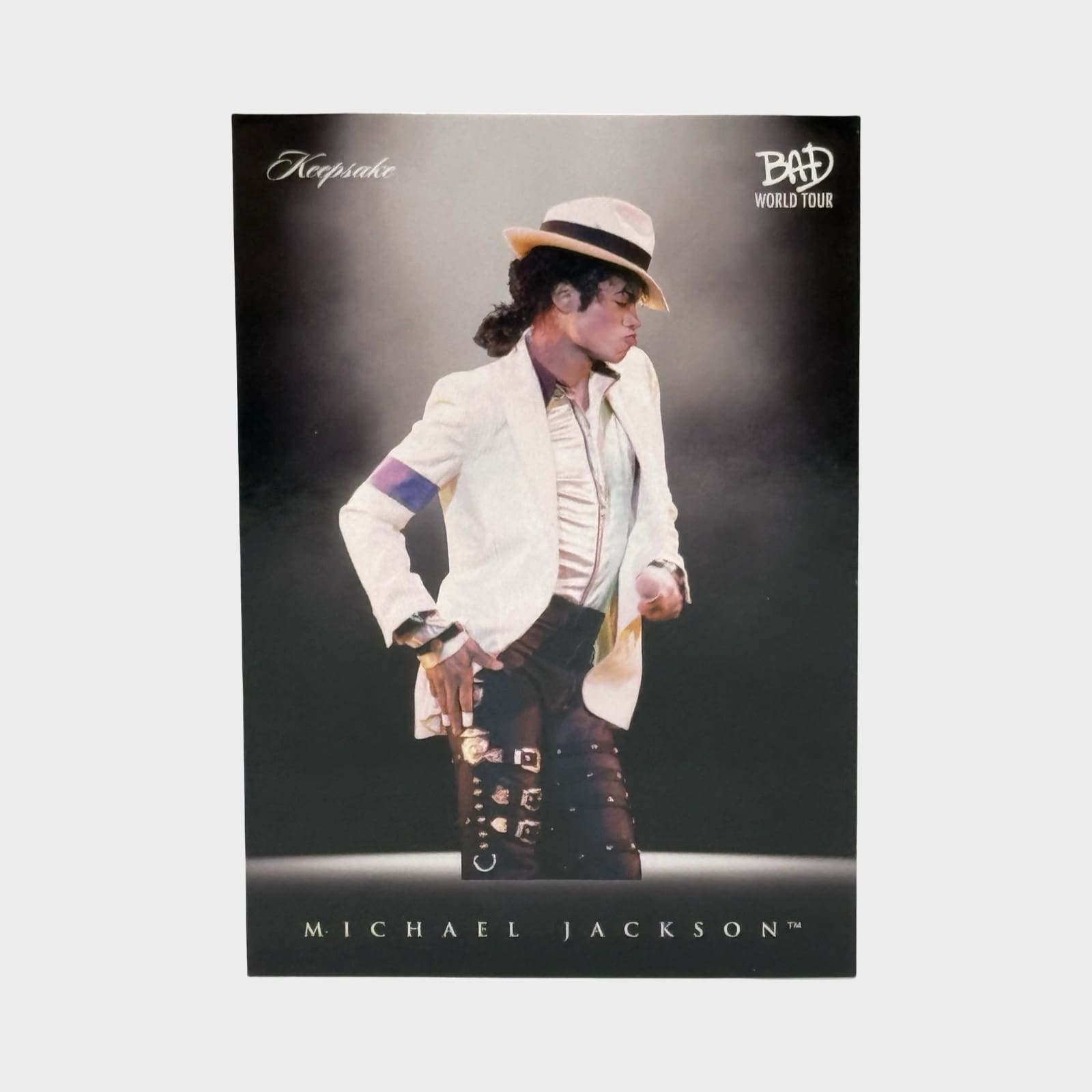 Michael Jackson BAD Tour Keepsake Trading Card #43 | Spotlight