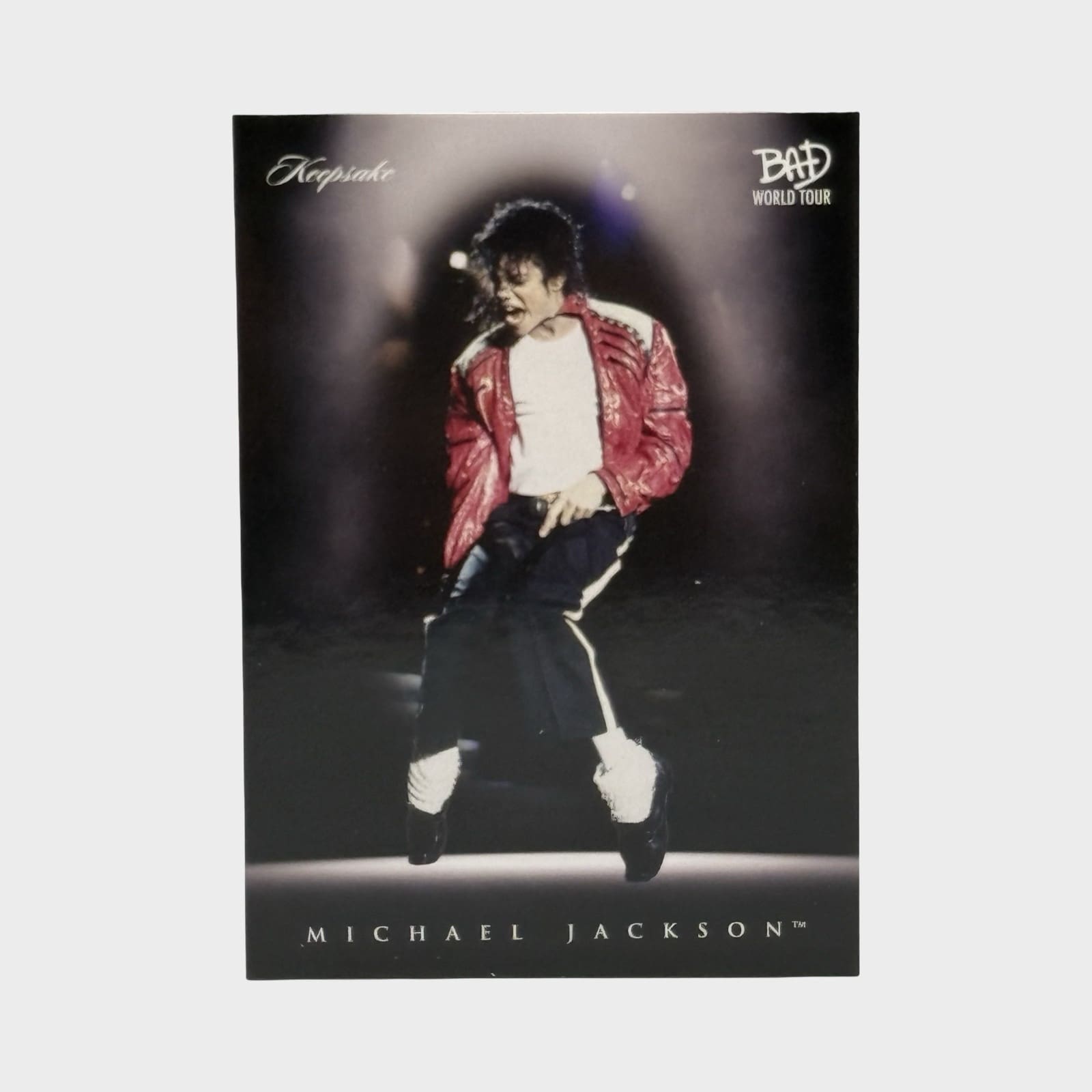 Michael Jackson BAD Tour Keepsake Trading Card #49 | Spotlight