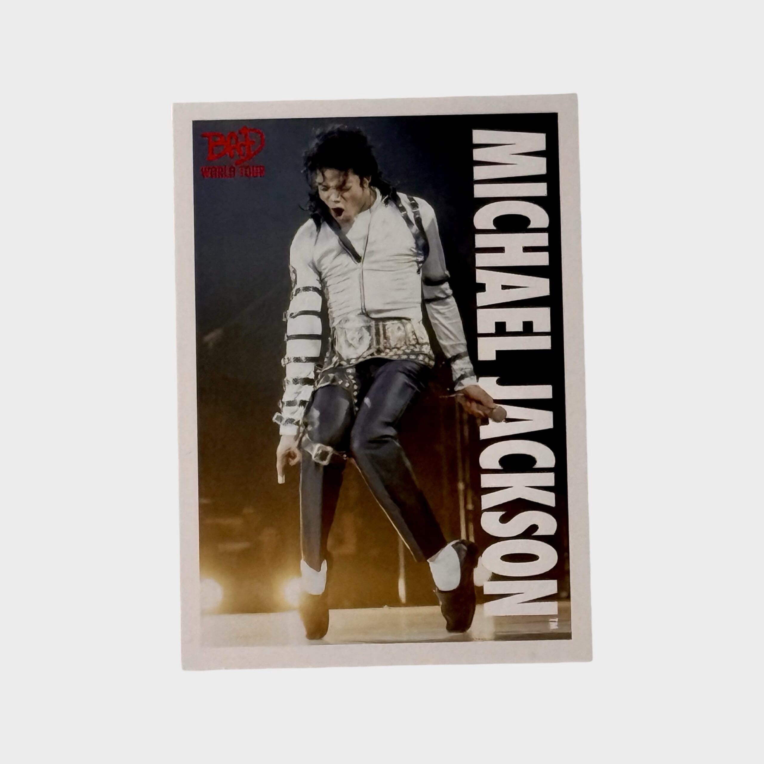 Michael Jackson BAD Tour Keepsake Trading Card # 57 Base