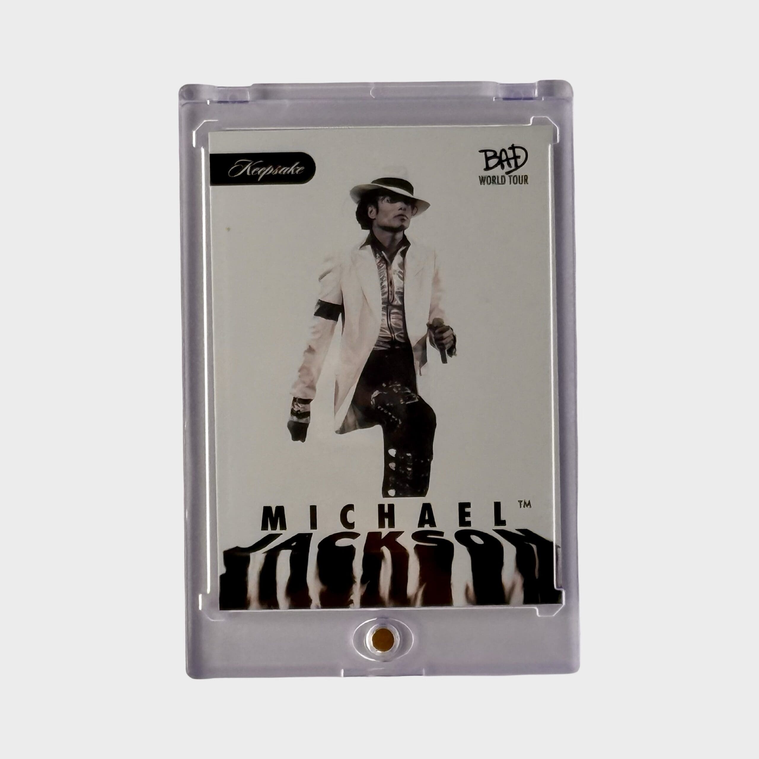 Michael Jackson BAD Tour Keepsake Trading Card # 246 Fire