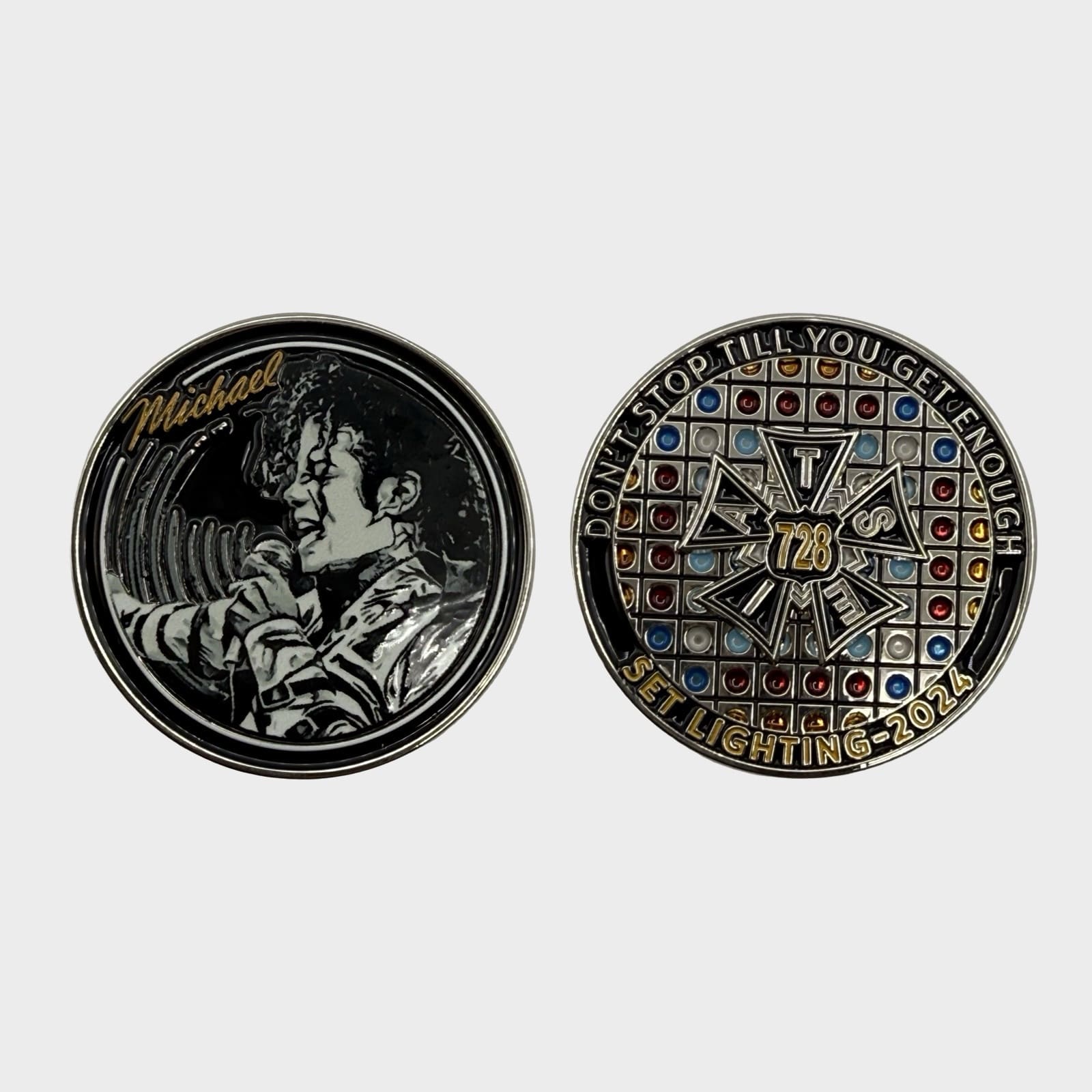 Michael (2026) Set Lighting Crew Promo Movie Lionsgate Coin
