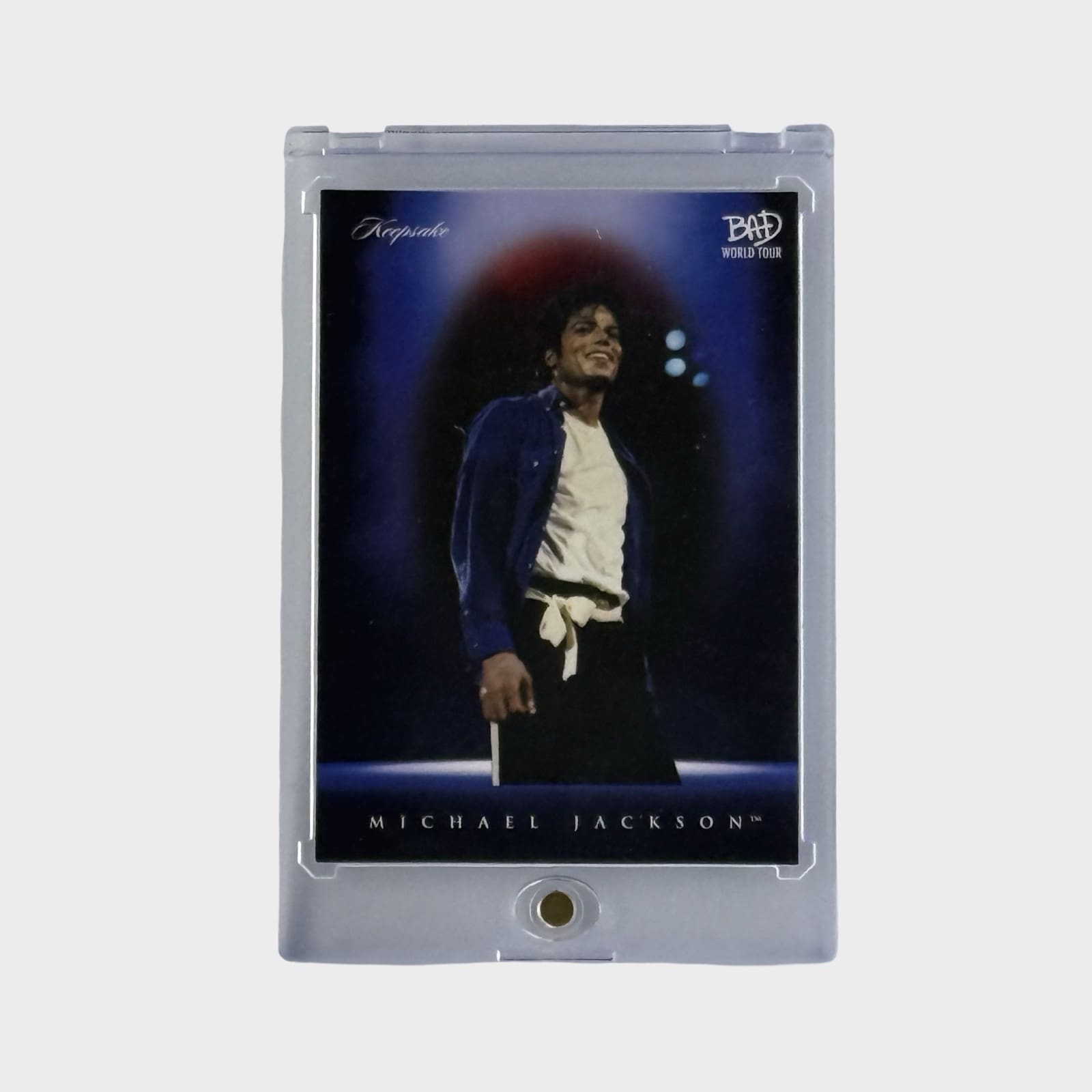 Michael Jackson BAD Tour Keepsake Trading Card #47 | Spotlight