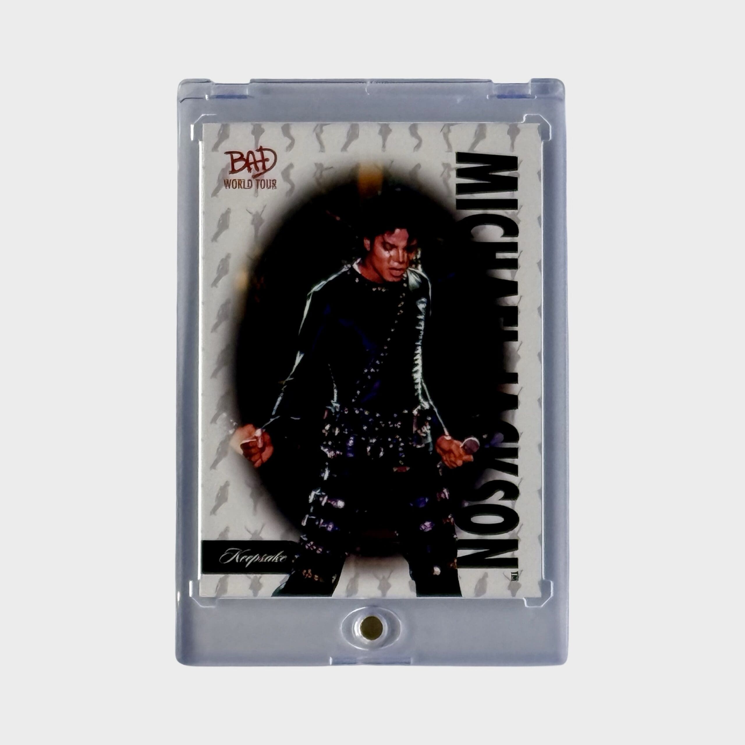 Michael Jackson BAD Tour Keepsake Trading Card # 16 Base