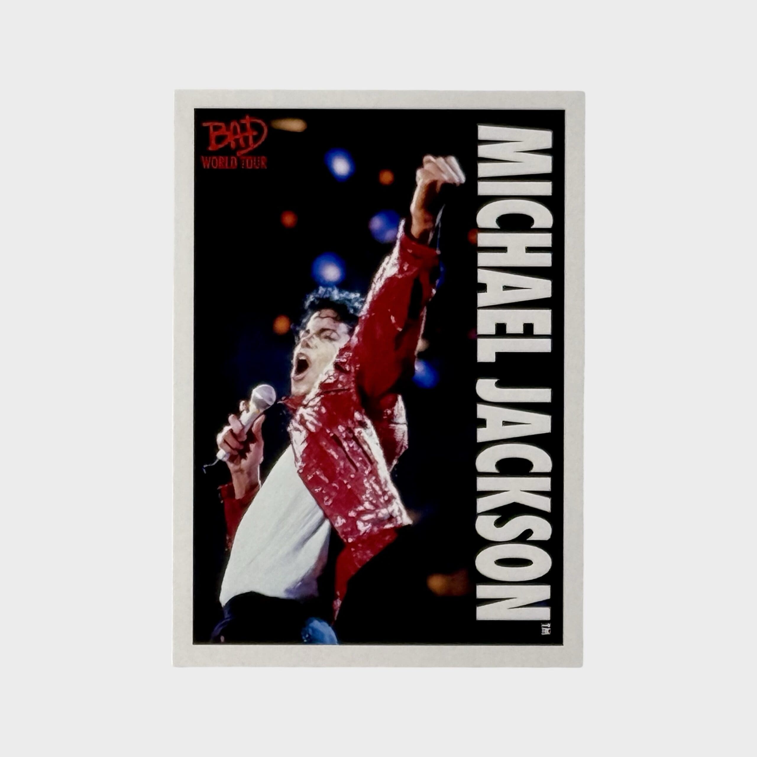 Michael Jackson BAD Tour Keepsake Trading Card #79 | Shortprint