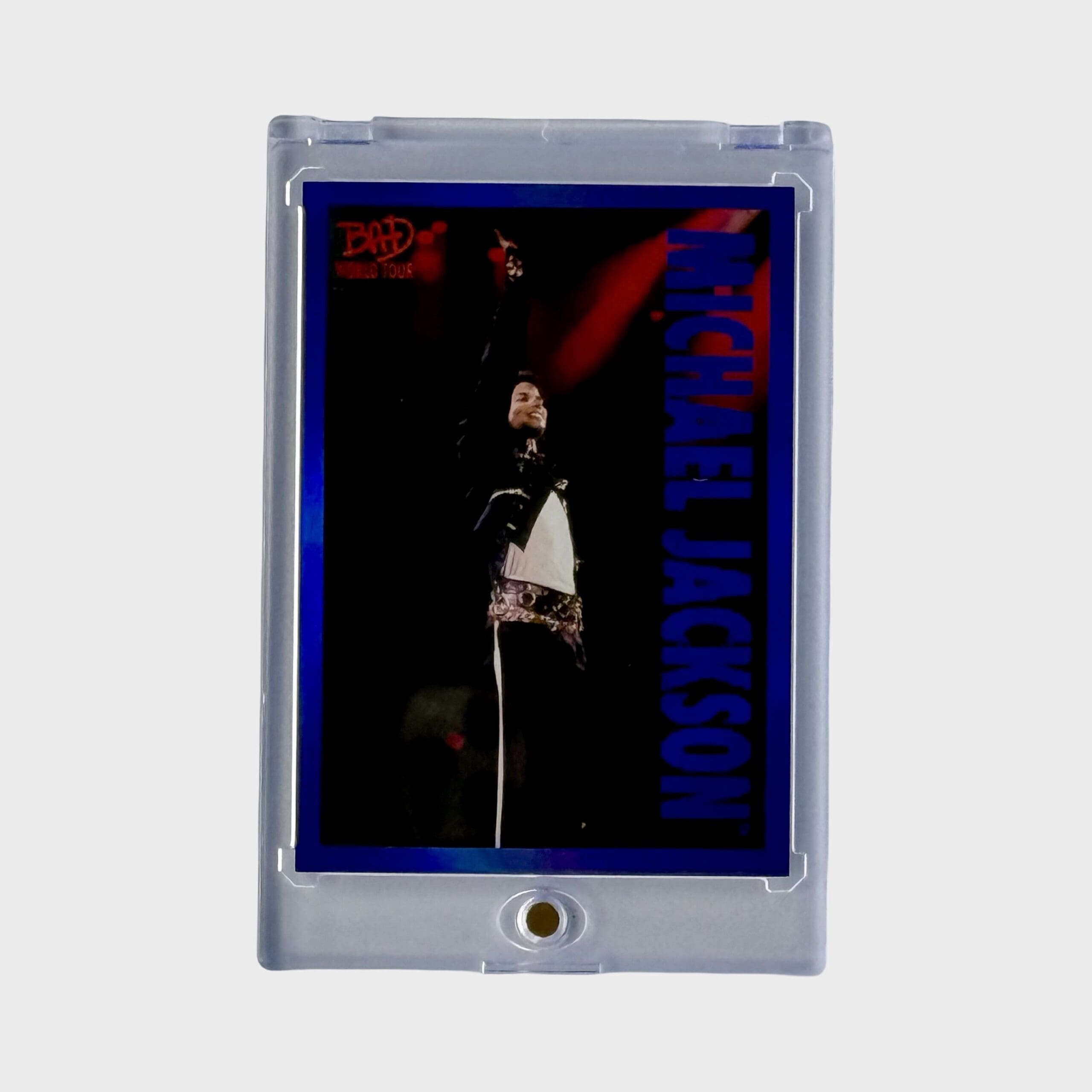 Michael Jackson BAD Tour Keepsake Trading Card # 77 Base