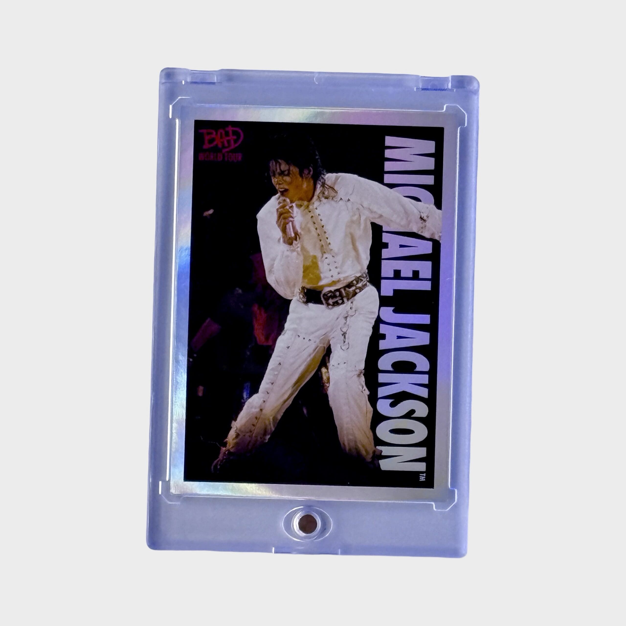 Michael Jackson BAD Tour Keepsake Trading Card # 67 Base