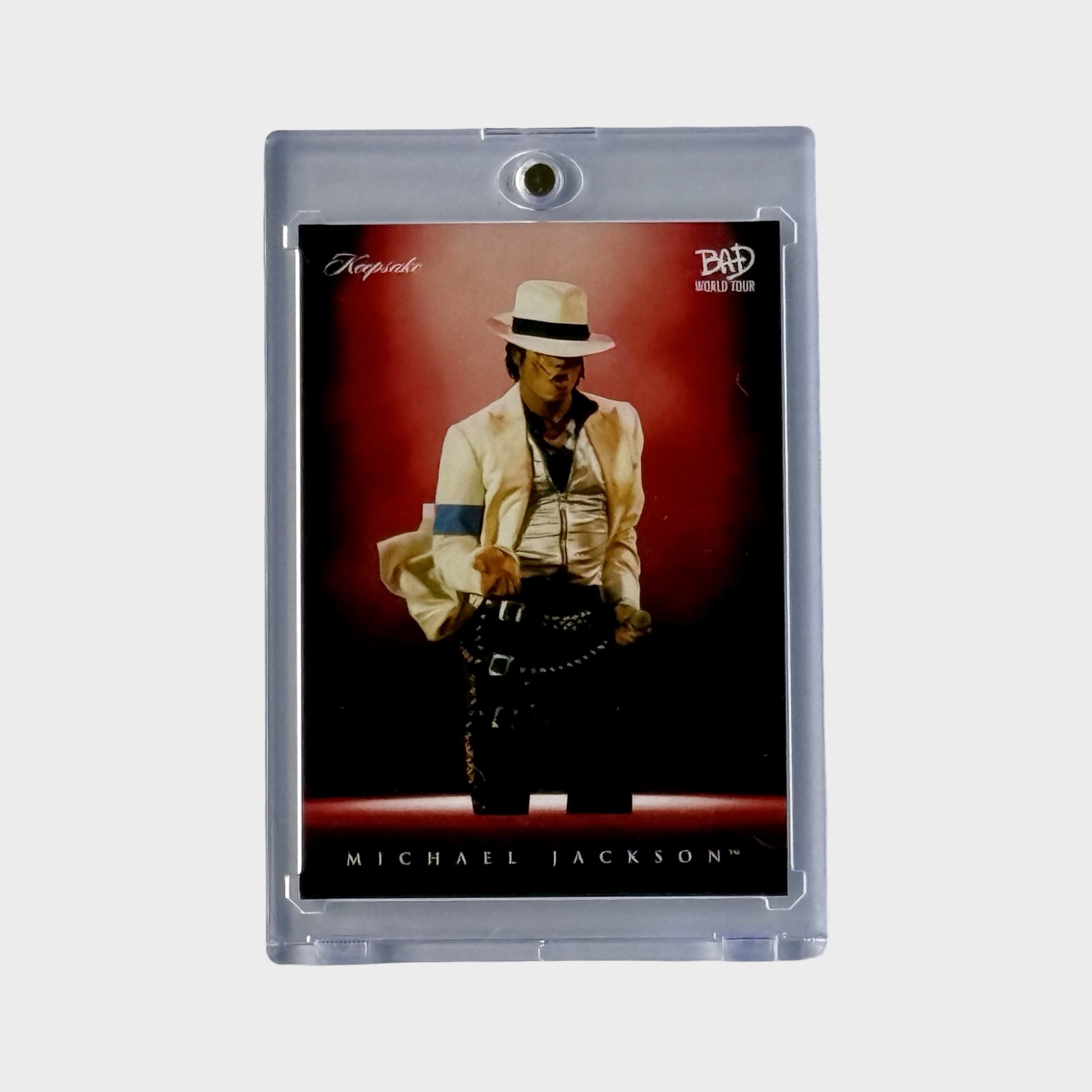 Michael Jackson BAD Tour Keepsake Trading Card # 56 Spotlight Base