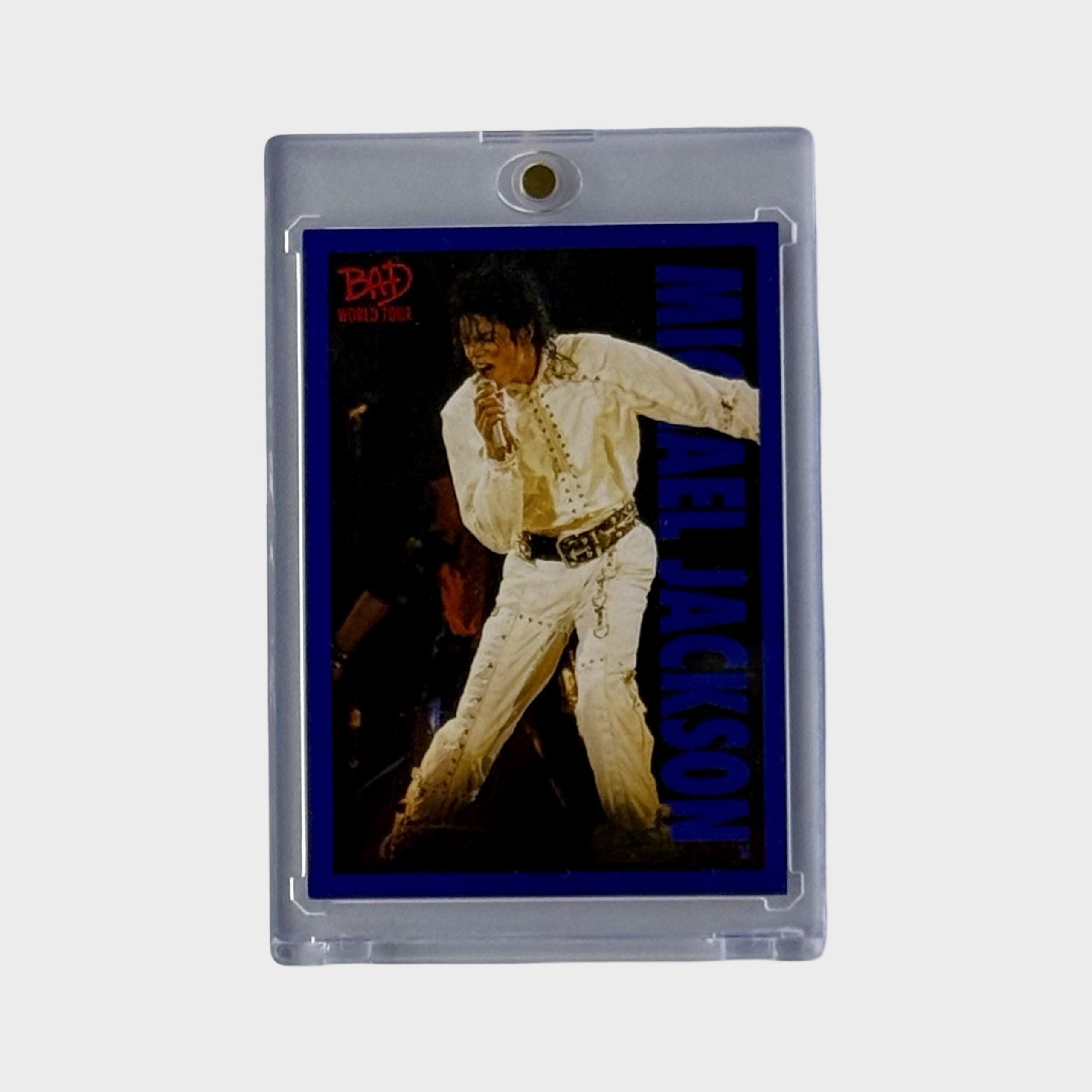 Michael Jackson BAD Tour Keepsake Trading Card # 67 Base