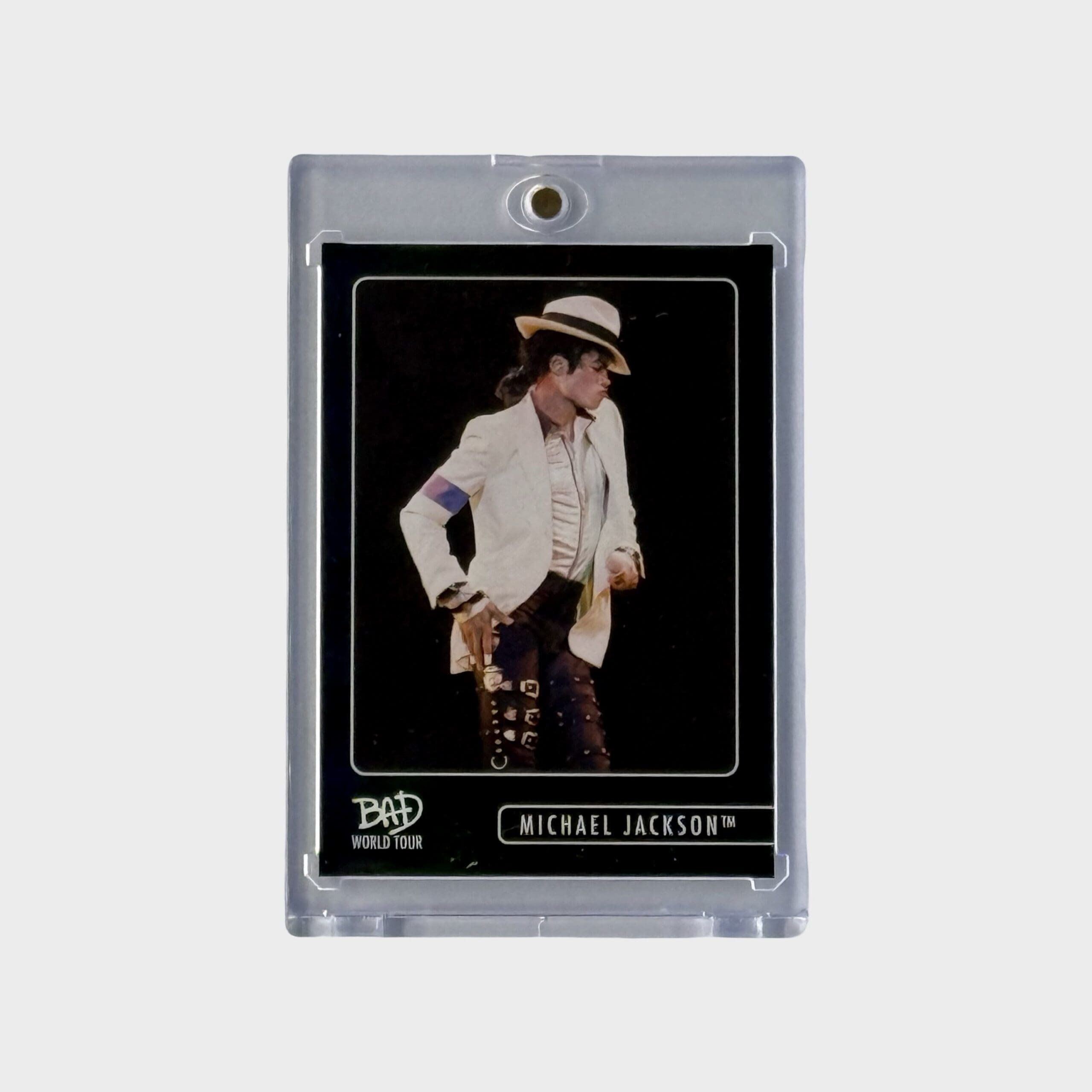 Michael Jackson BAD Tour Keepsake Trading Card # 102 Base 