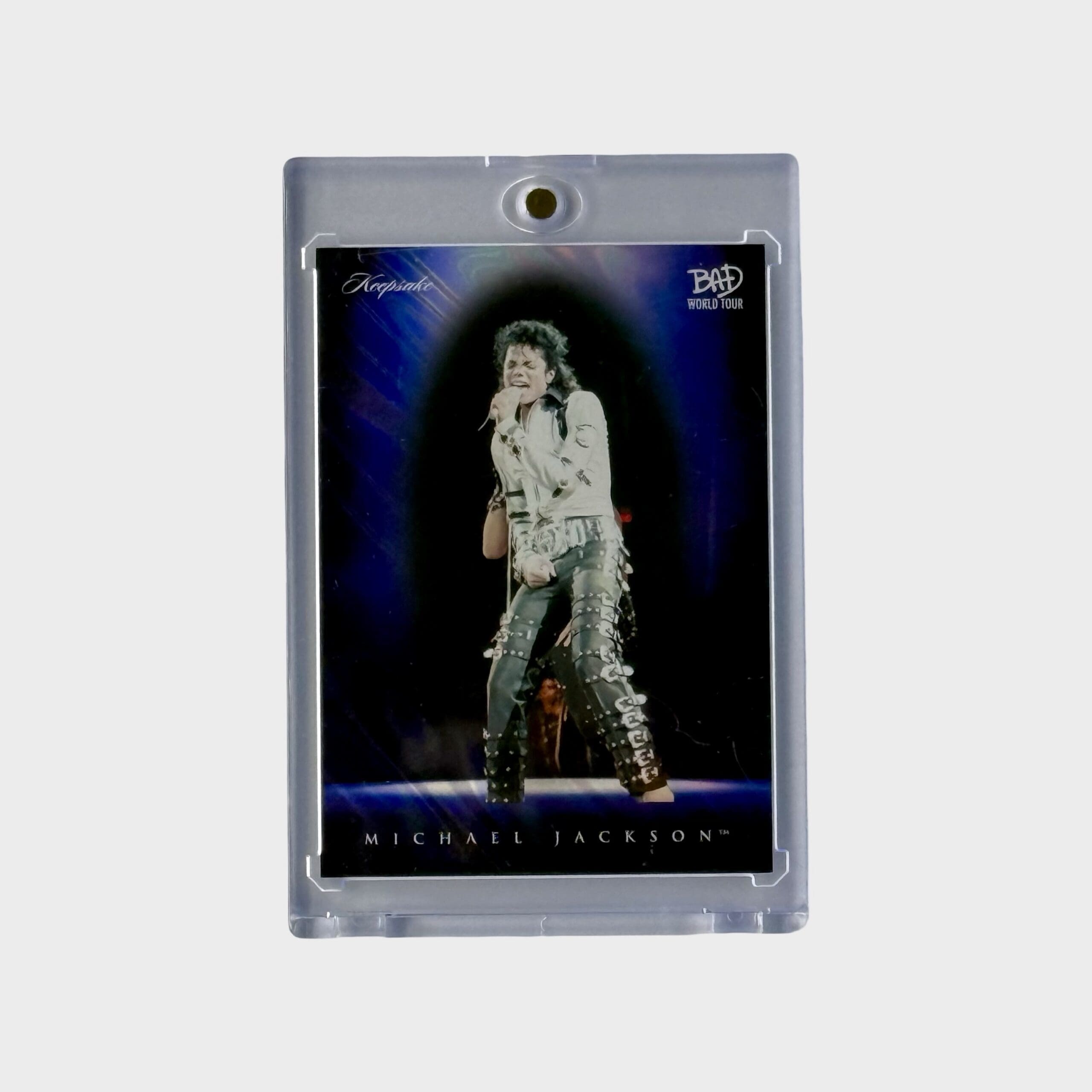 Michael Jackson BAD Tour Keepsake Trading Card # 36 Spotlight Base