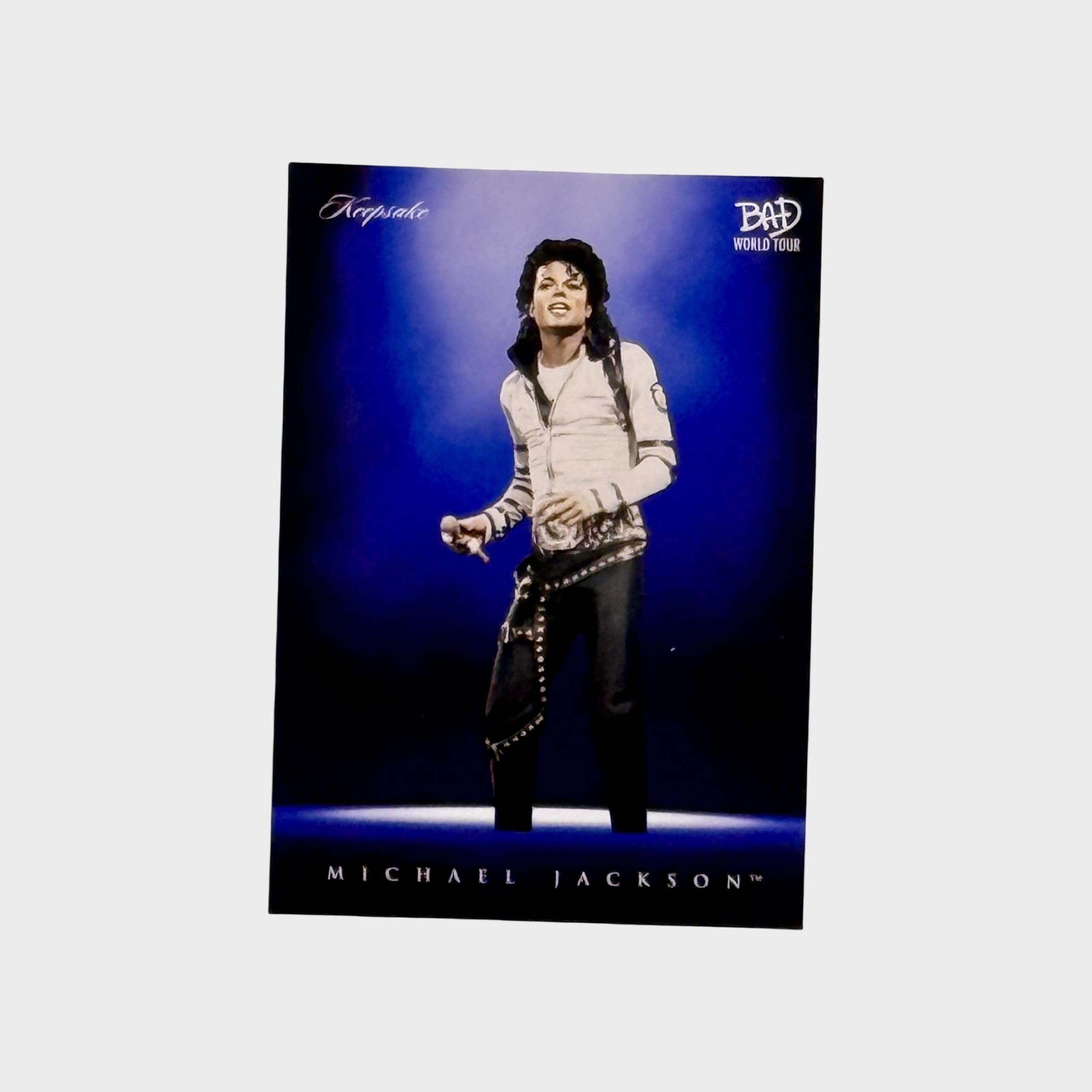 Michael Jackson BAD Tour Keepsake Trading Card #39 | Spotlight