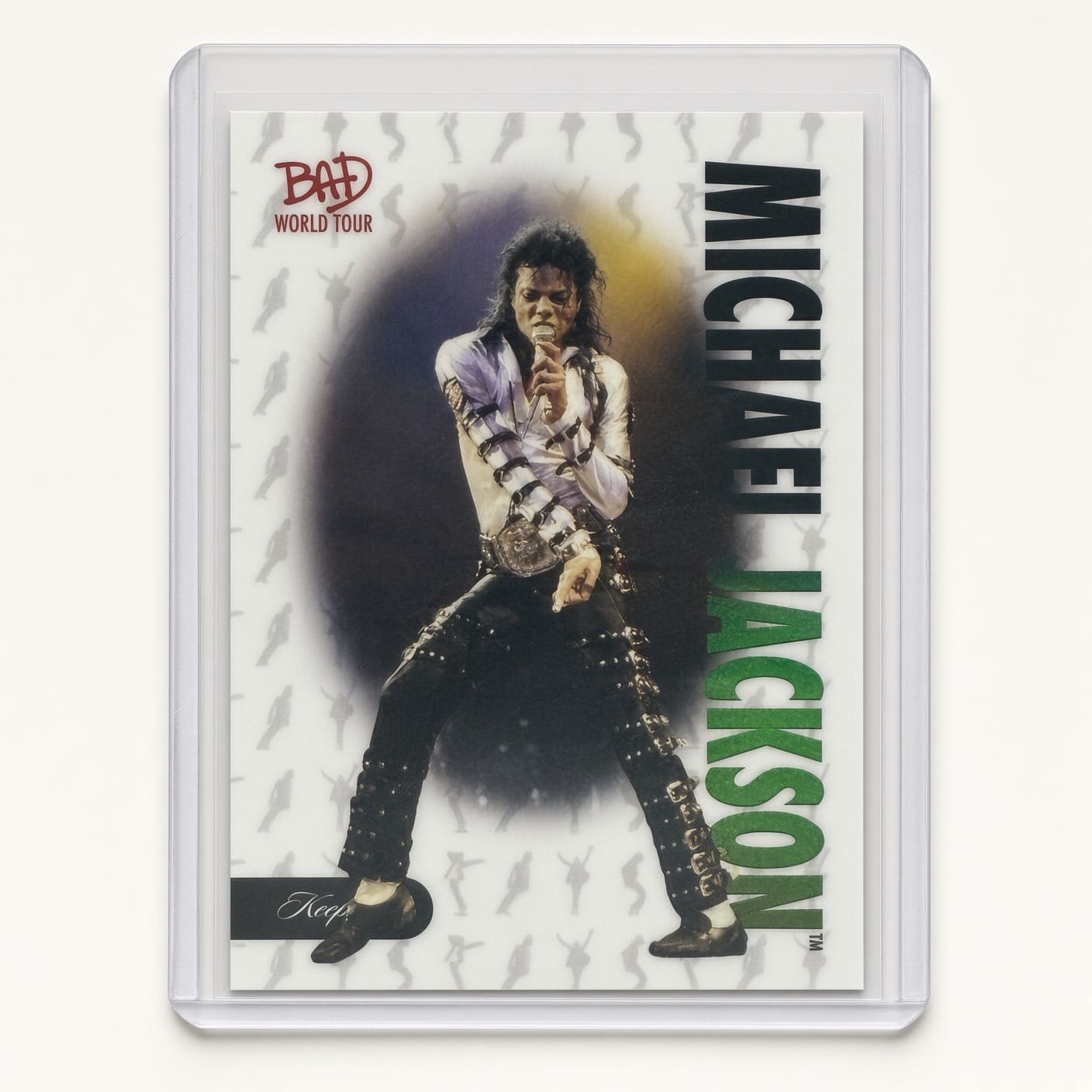 Michael Jackson BAD Tour Keepsake Trading Card #21 | Base