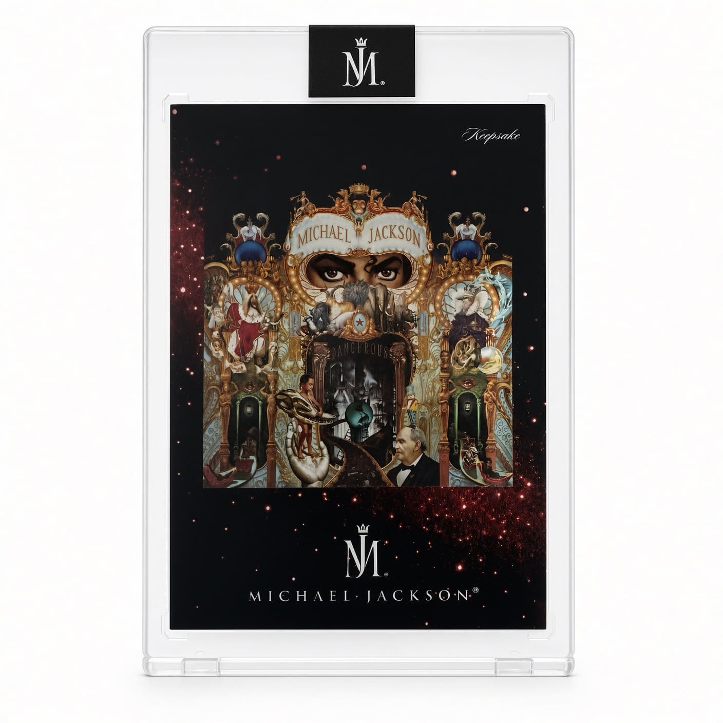 2026 Michael Jackson Dangerous Glitter Board #46 50/91 Keepsake