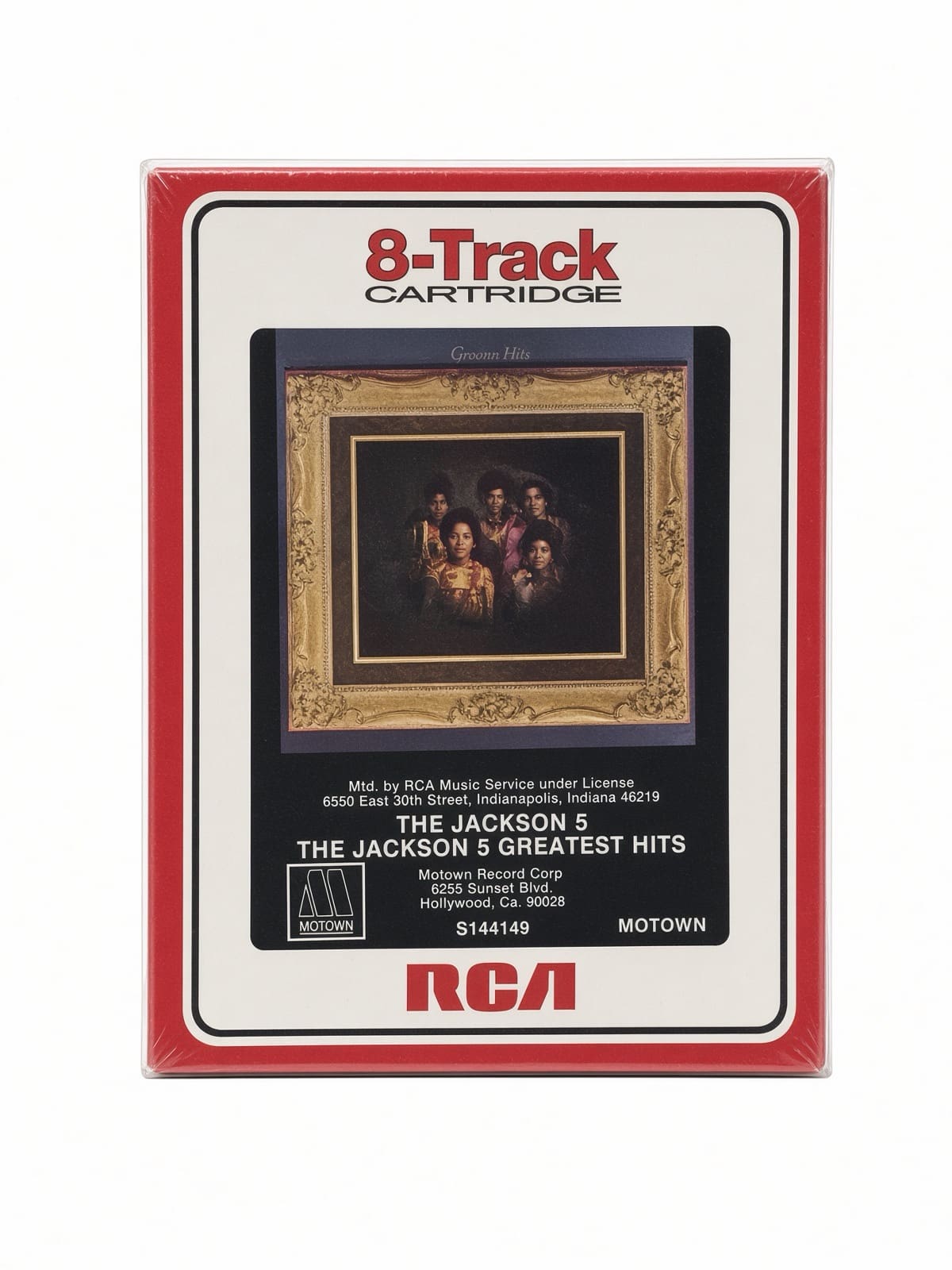 Jackson 5 Greatest Hits Sealed 8-Track Tape RCA Club Motown