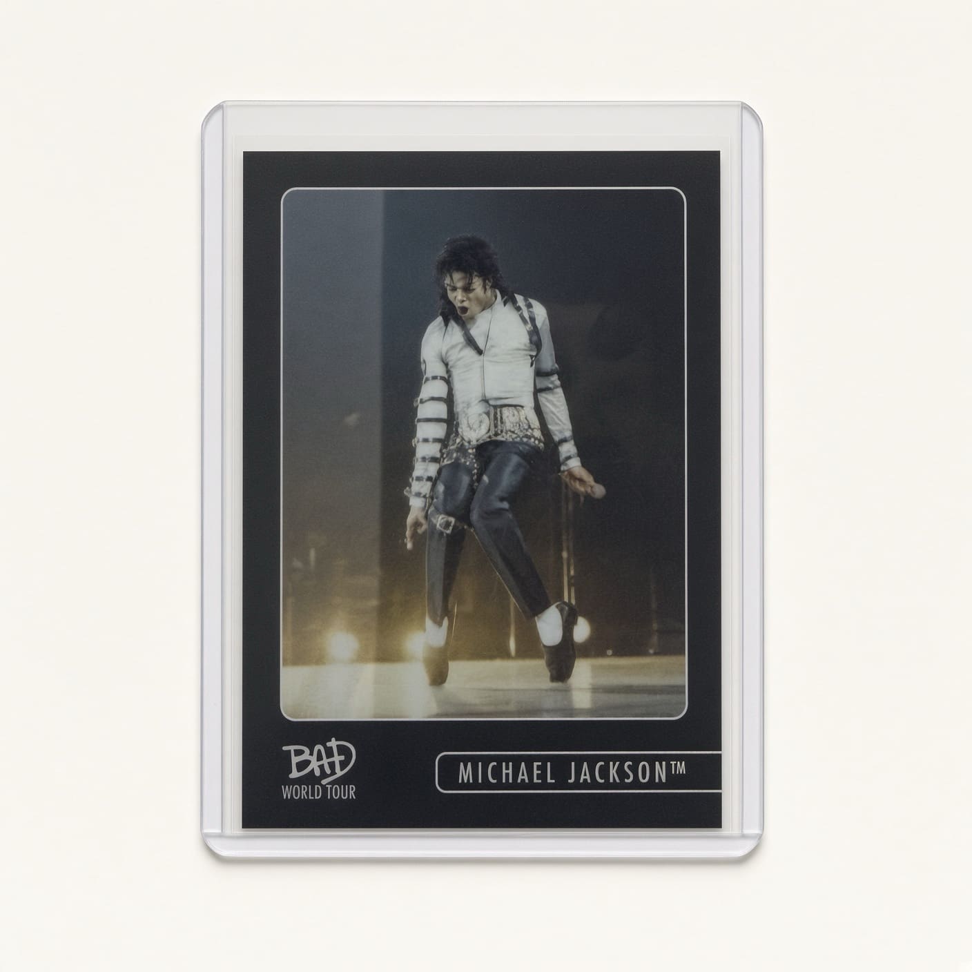 Michael Jackson BAD Tour Keepsake Trading Card #93 | Throwback