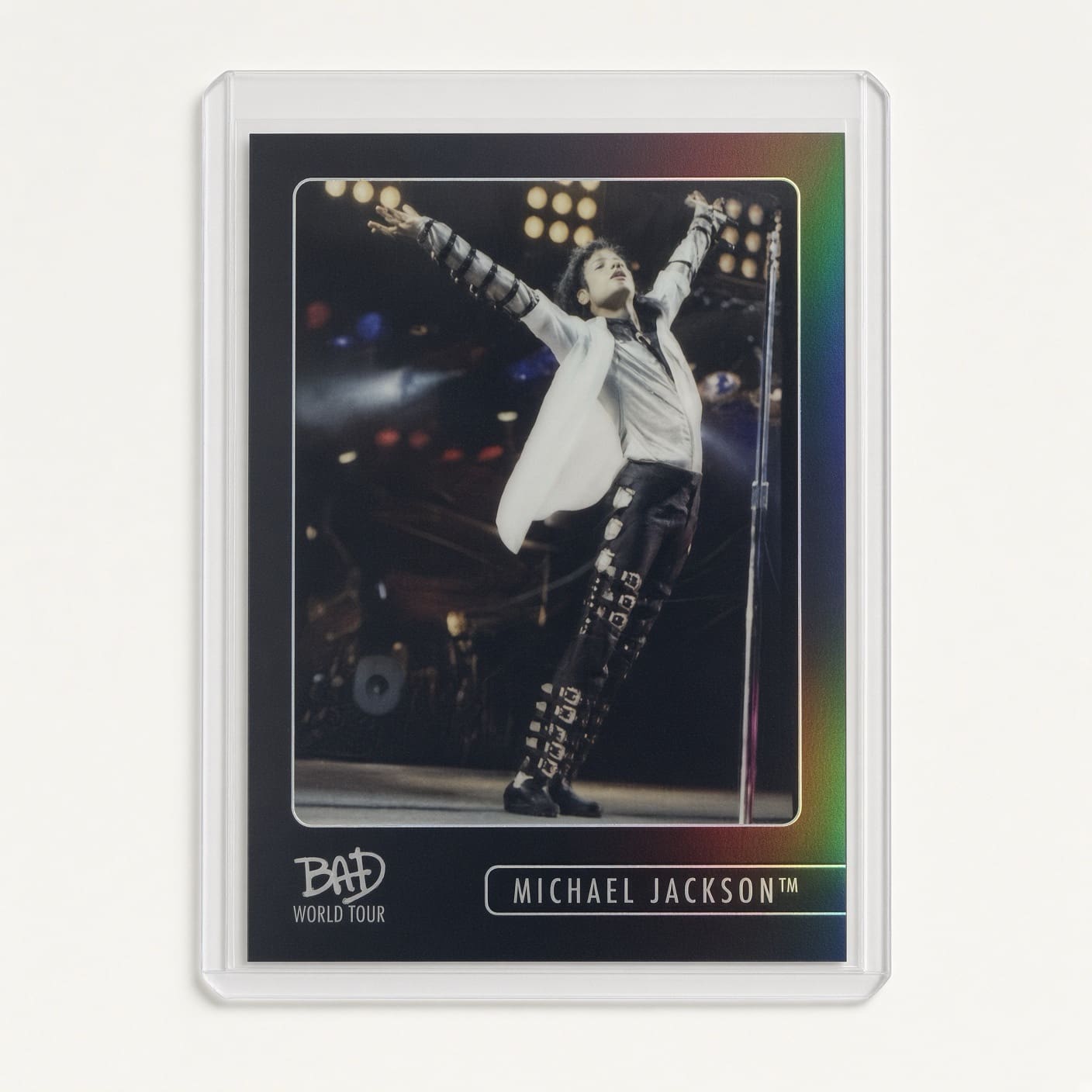 Michael Jackson BAD Tour Keepsake Trading Card #94 | Throwback
