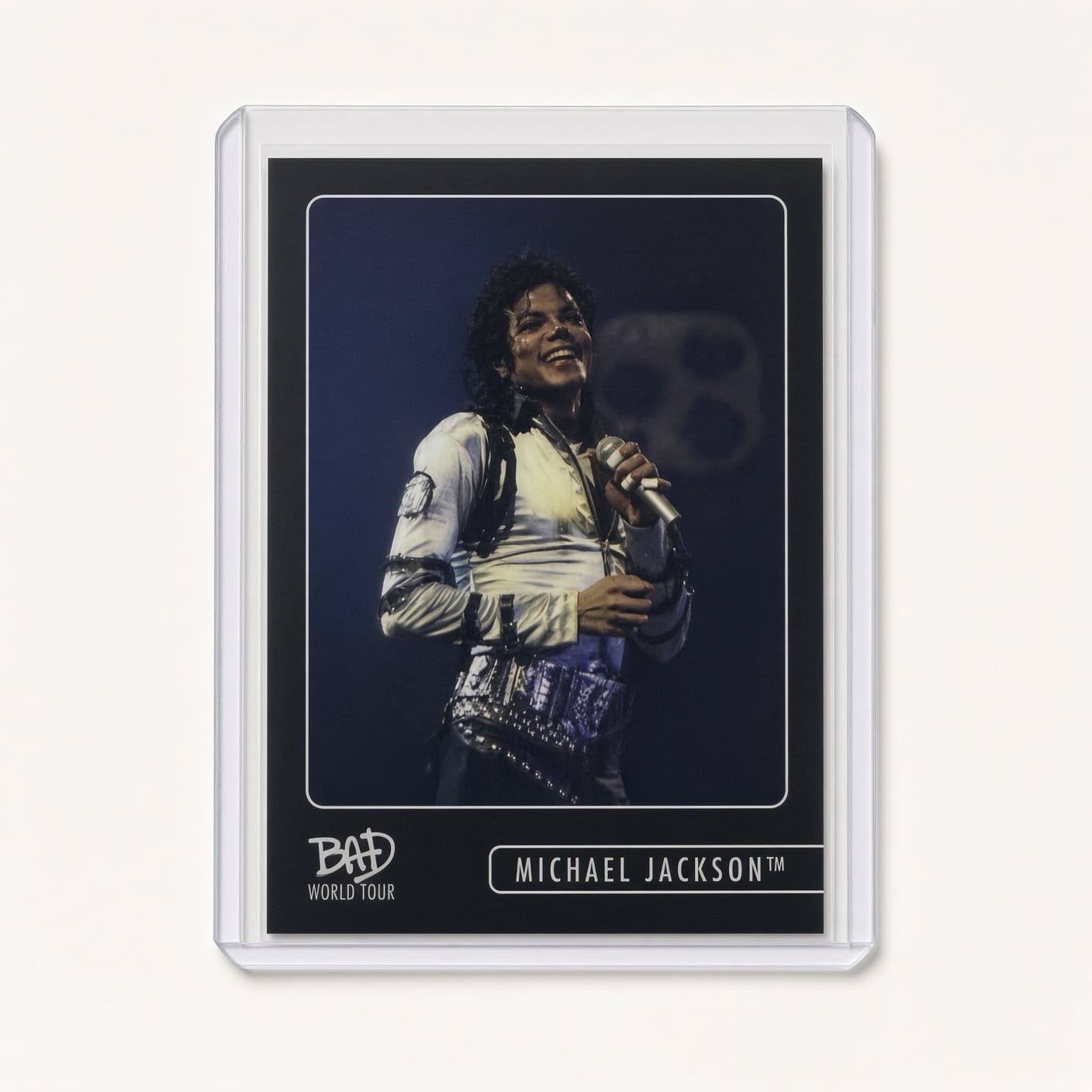 Michael Jackson BAD Tour Keepsake Trading Card #95 | Throwback