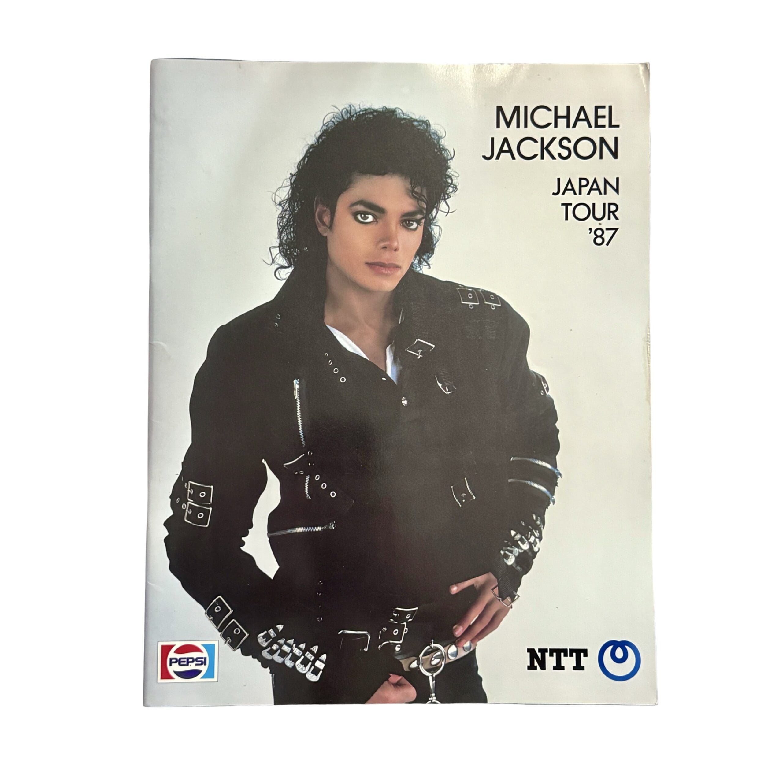 Michael Jackson BAD World Tour 1987 First Leg Program Book (Japan